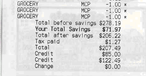 stopandshop stop and shop receipt